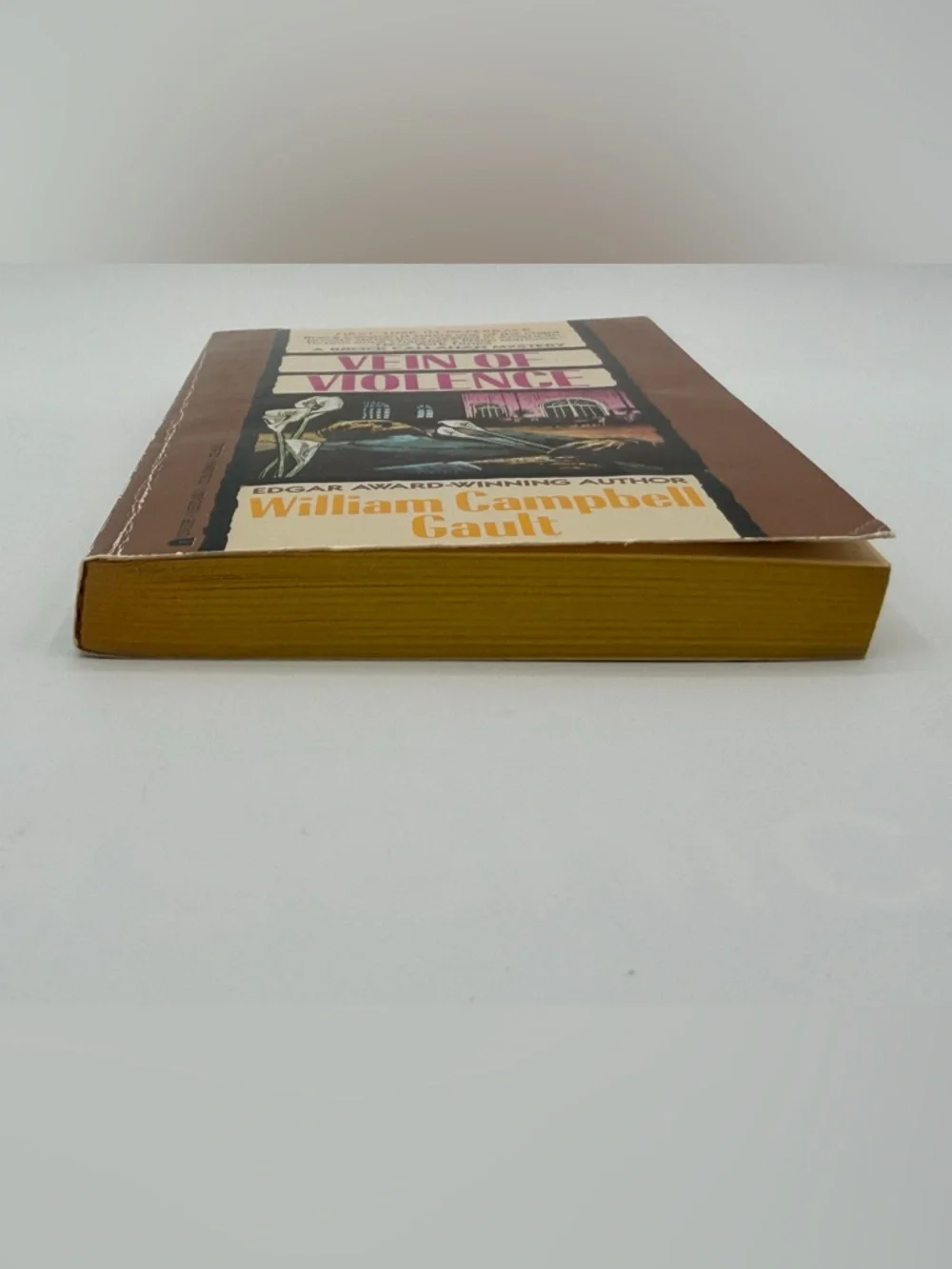 Vein of Violence by William Campbell Gault Paperback Book 1965 Edition